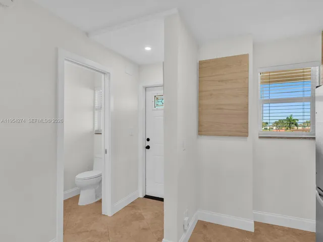 a bathroom with a toilet