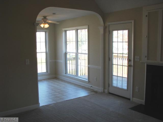 5135 Springhouse Farm Road Winston-Salem, NC 27107 - Photo 5 of 14 Breakfast. View from living room to Breakfast Area