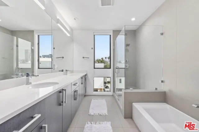 a view of a terrace with sitting area