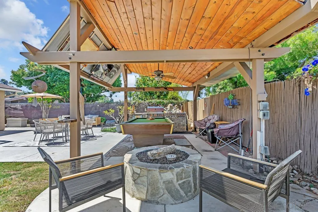 14228 Frame Road Poway, CA 92064 - Photo 40 of 49 a outdoor space with patio the couches and pool