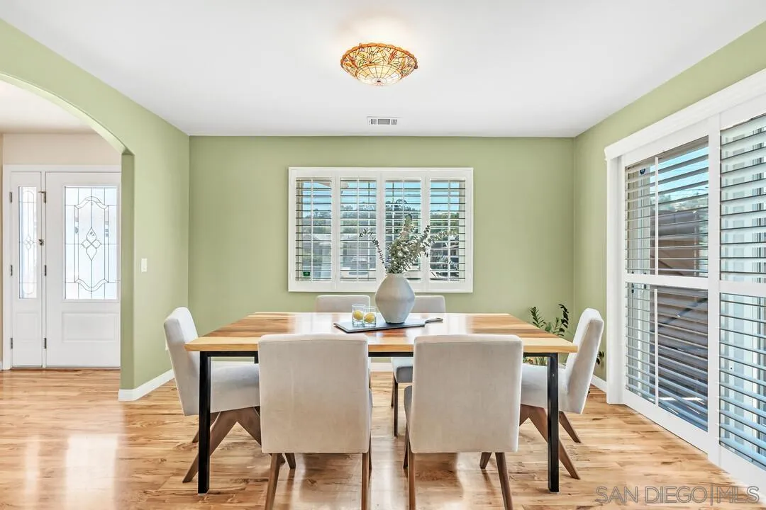 14228 Frame Road Poway, CA 92064 - Photo 5 of 49 a view of a dining room with furniture window and outside view