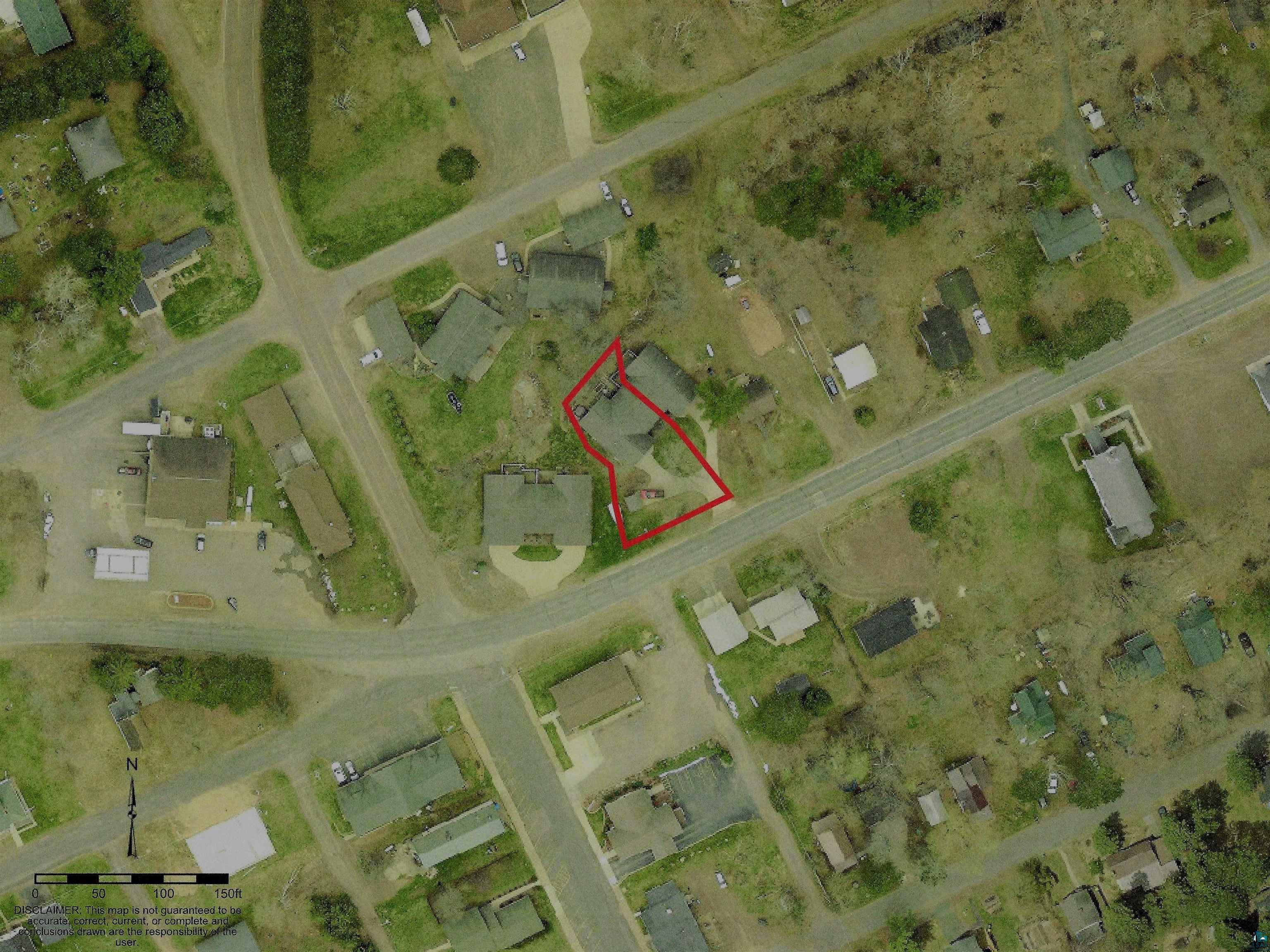 11615 East County Rd B Lake Nebagamon, WI 54849 - Photo 8 of 46 Aerial to show lot lines