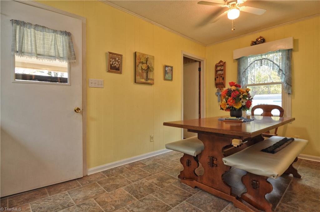 198 Yountz Road Lexington, NC 27292 - Photo 22 of 30 Dining Room; Laundry Room at back left door.