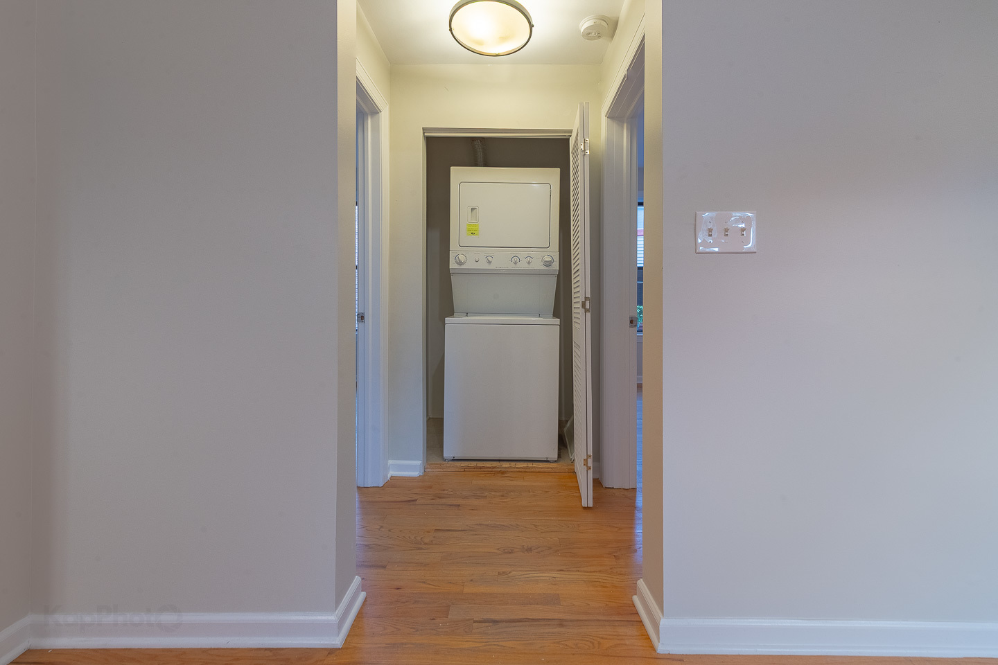 5223 South Drexel Avenue, Unit 2N Chicago, IL 60615 - Photo 26 of 27 a view of a hallway with wooden floor