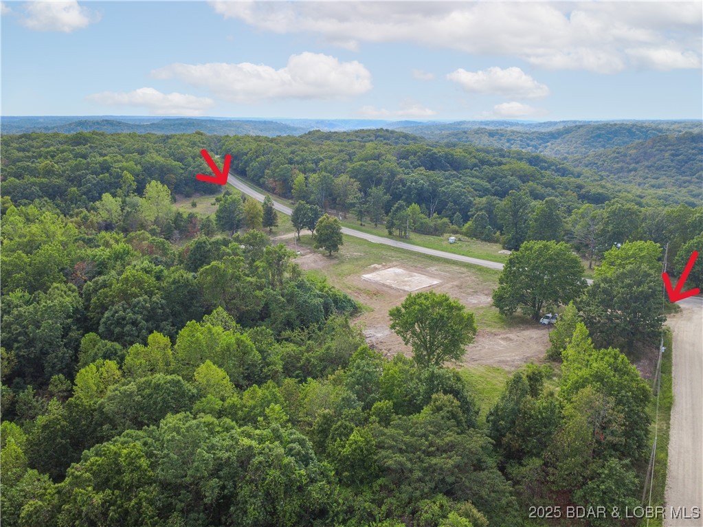 746 Velvet Antler Road Camdenton, MO 65020 - Photo 10 of 54 Red Arrows indicate Approximate Corners of Propert