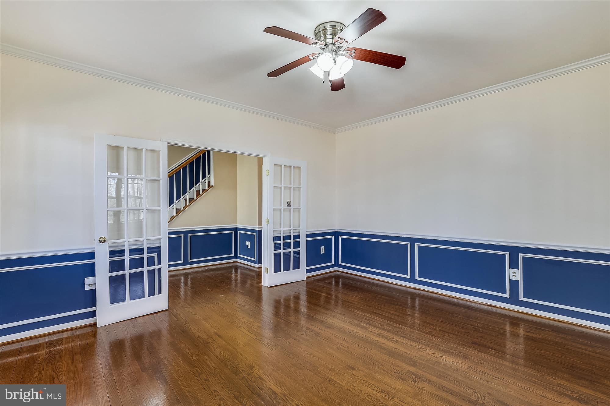 3220 Hickory Ridge Road Dunkirk, MD 20754 - Photo 13 of 39 Main Level Formal Living Room with French Doors