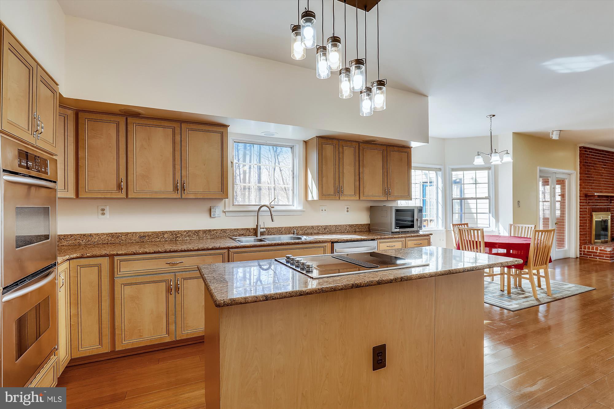 3220 Hickory Ridge Road Dunkirk, MD 20754 - Photo 5 of 39 Kitchen w/ Breakfast Nook Opens to Living Room