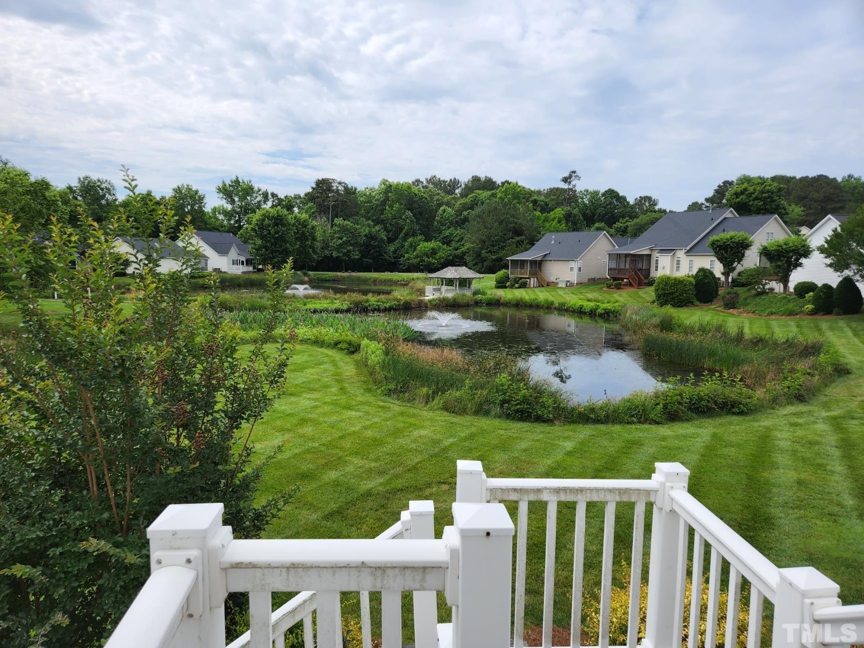 307 Latta Circle Durham, NC 27712 - Photo 4 of 37 a view of a garden with houses