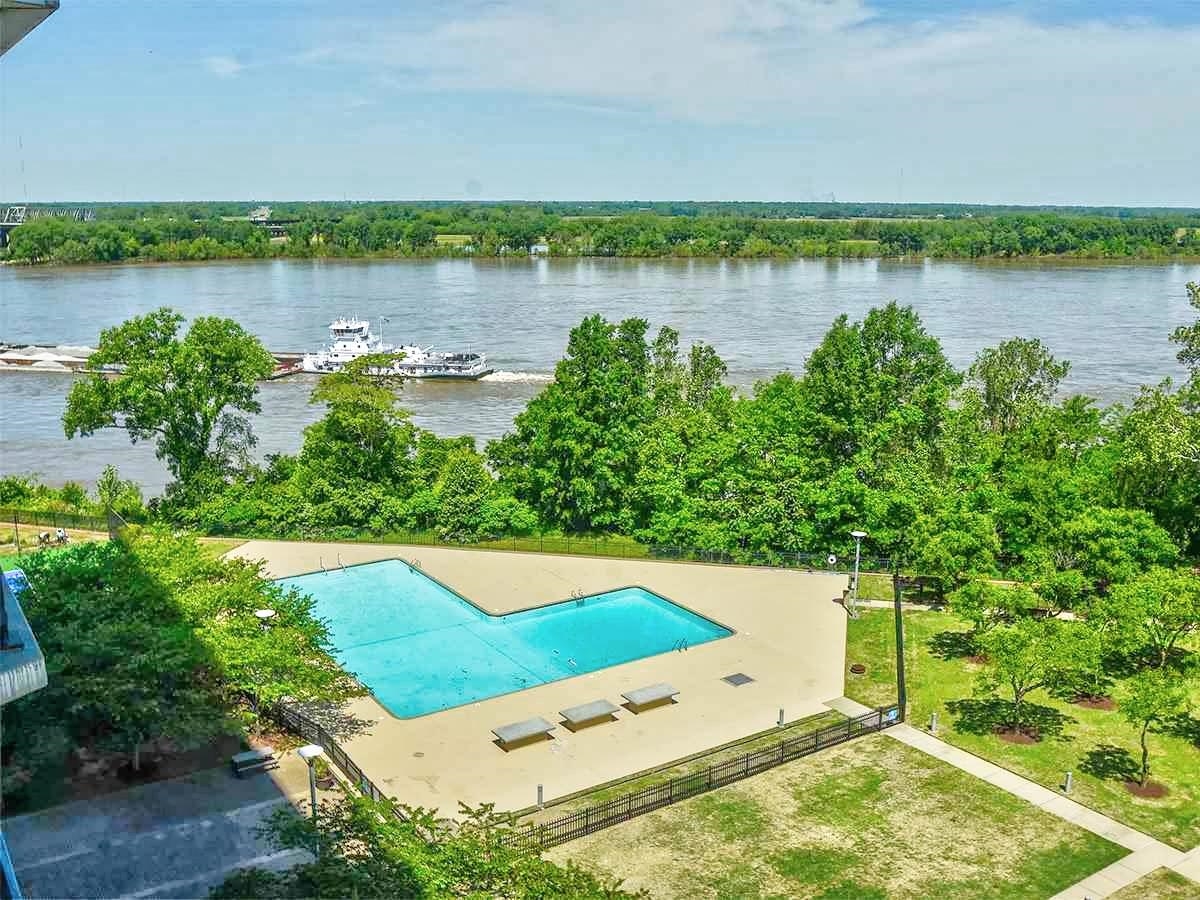 655 Riverside Drive, Unit 805A Memphis, TN 38103 - Photo 17 of 25 a view of an outdoor space and a lake view