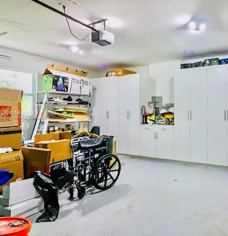 a room with storage and utility