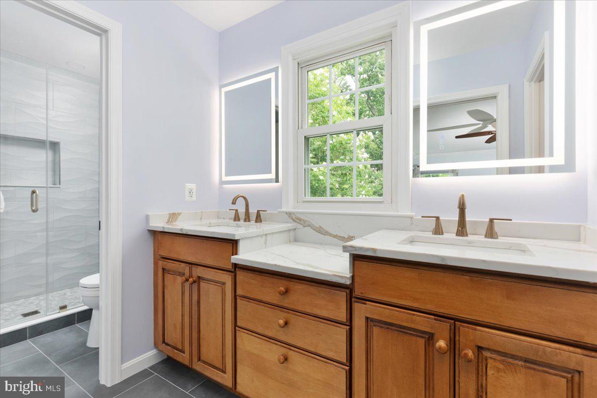 8201 Running Creek Court Springfield, VA 22153 - Photo 45 of 63 Newly renovated primary bathroom