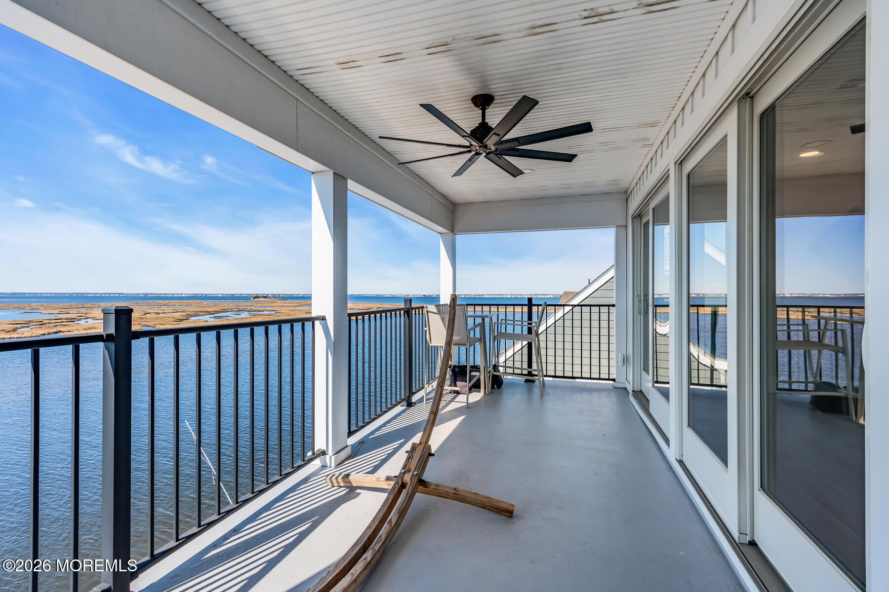 459 Boca Raton Drive Lavallette, NJ 08735 - Photo 60 of 73 a view of a hallway with wooden floor
