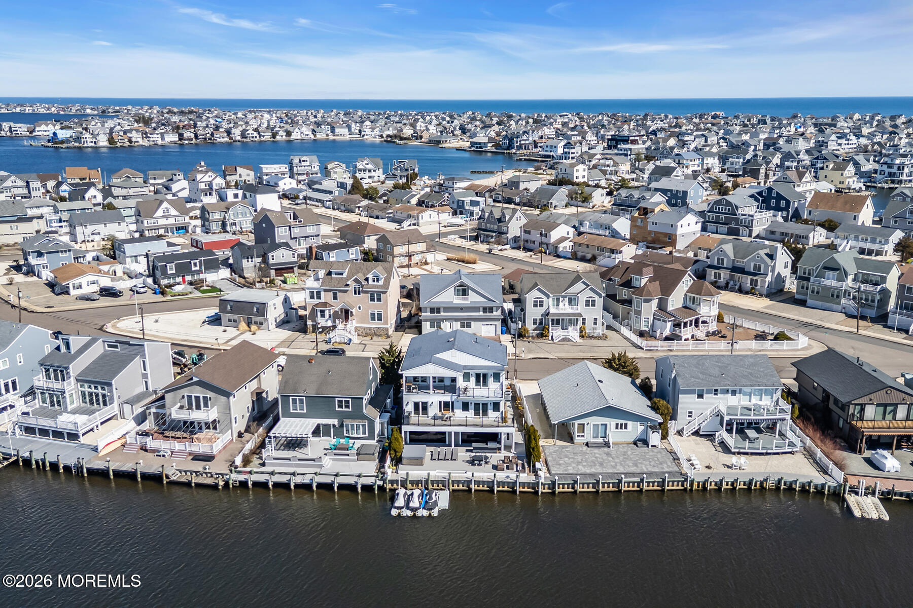 459 Boca Raton Drive Lavallette, NJ 08735 - Photo 63 of 73 an aerial view of residential houses with outdoor space