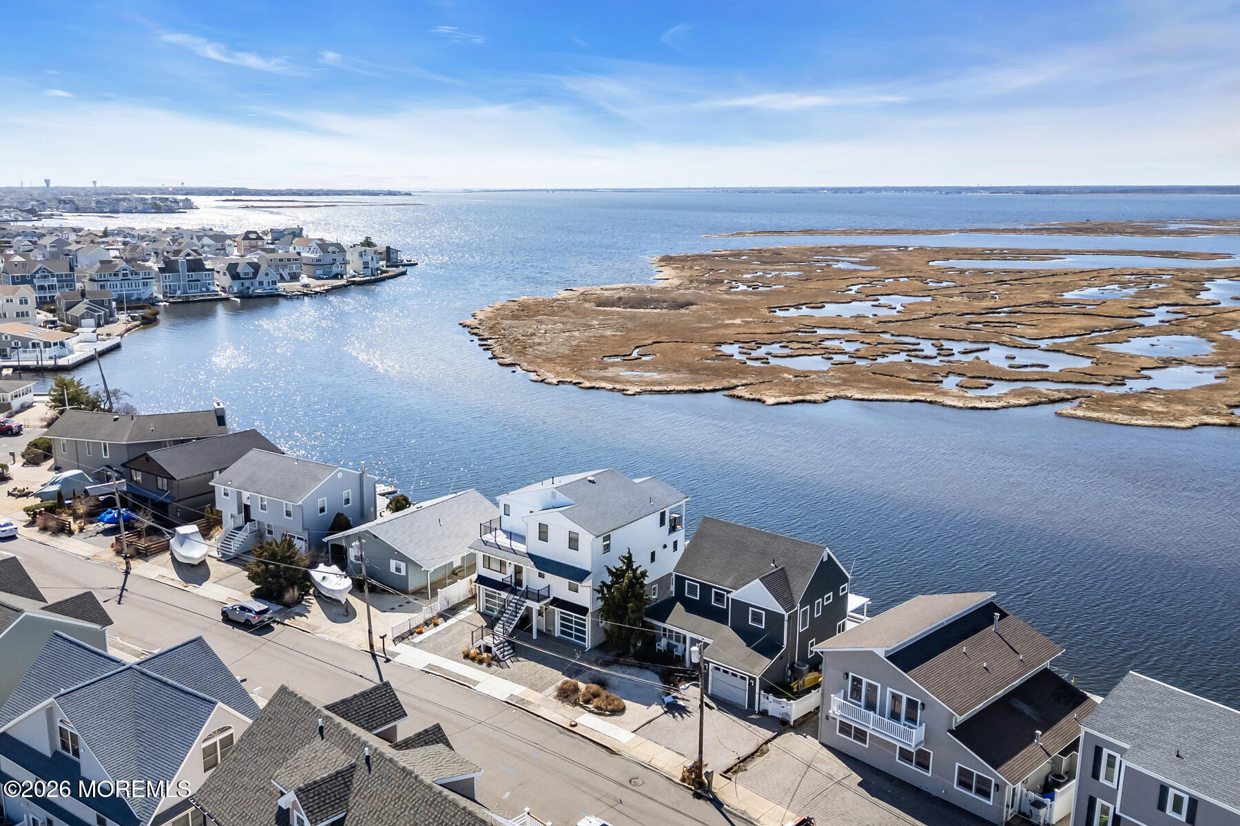 459 Boca Raton Drive Lavallette, NJ 08735 - Photo 67 of 73 an aerial view of a ocean beach