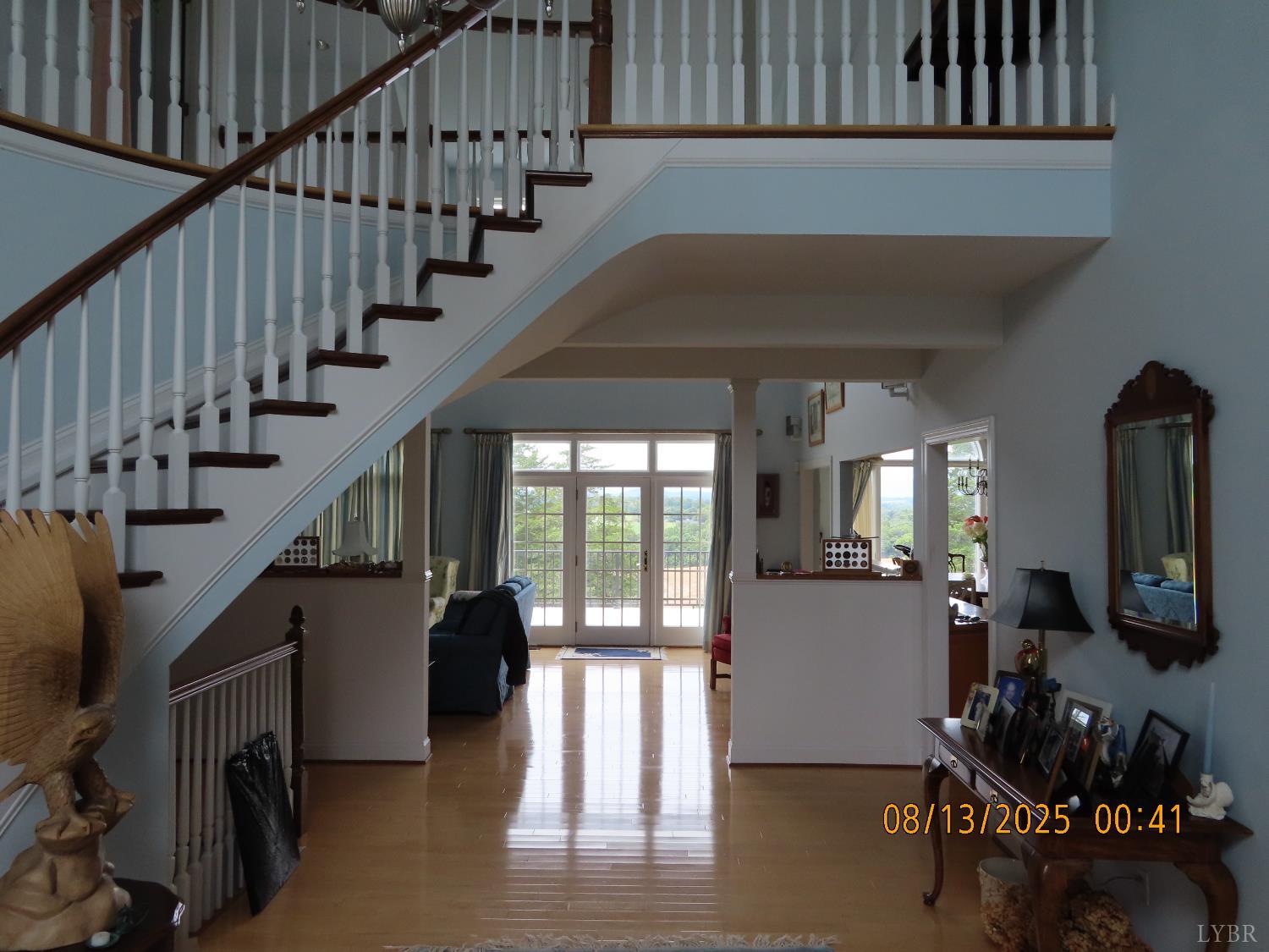 6485 Falling Creek Road Bedford, VA 24523 - Photo 11 of 50 a view of entryway and hall with wooden floor