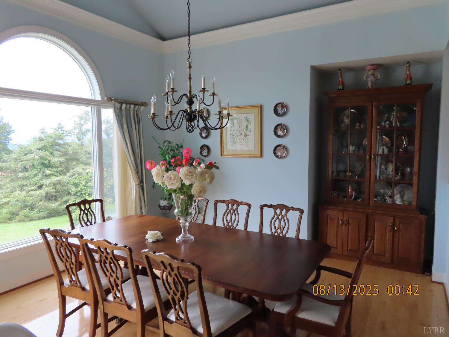 6485 Falling Creek Road Bedford, VA 24523 - Photo 15 of 50 a view of a dining room with furniture window and outside view
