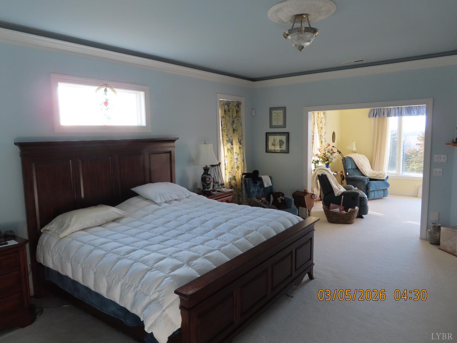 6485 Falling Creek Road Bedford, VA 24523 - Photo 32 of 50 a bedroom with bed and window