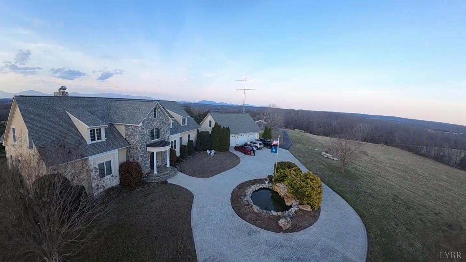 6485 Falling Creek Road Bedford, VA 24523 - Photo 50 of 50 an aerial view of a house with a yard