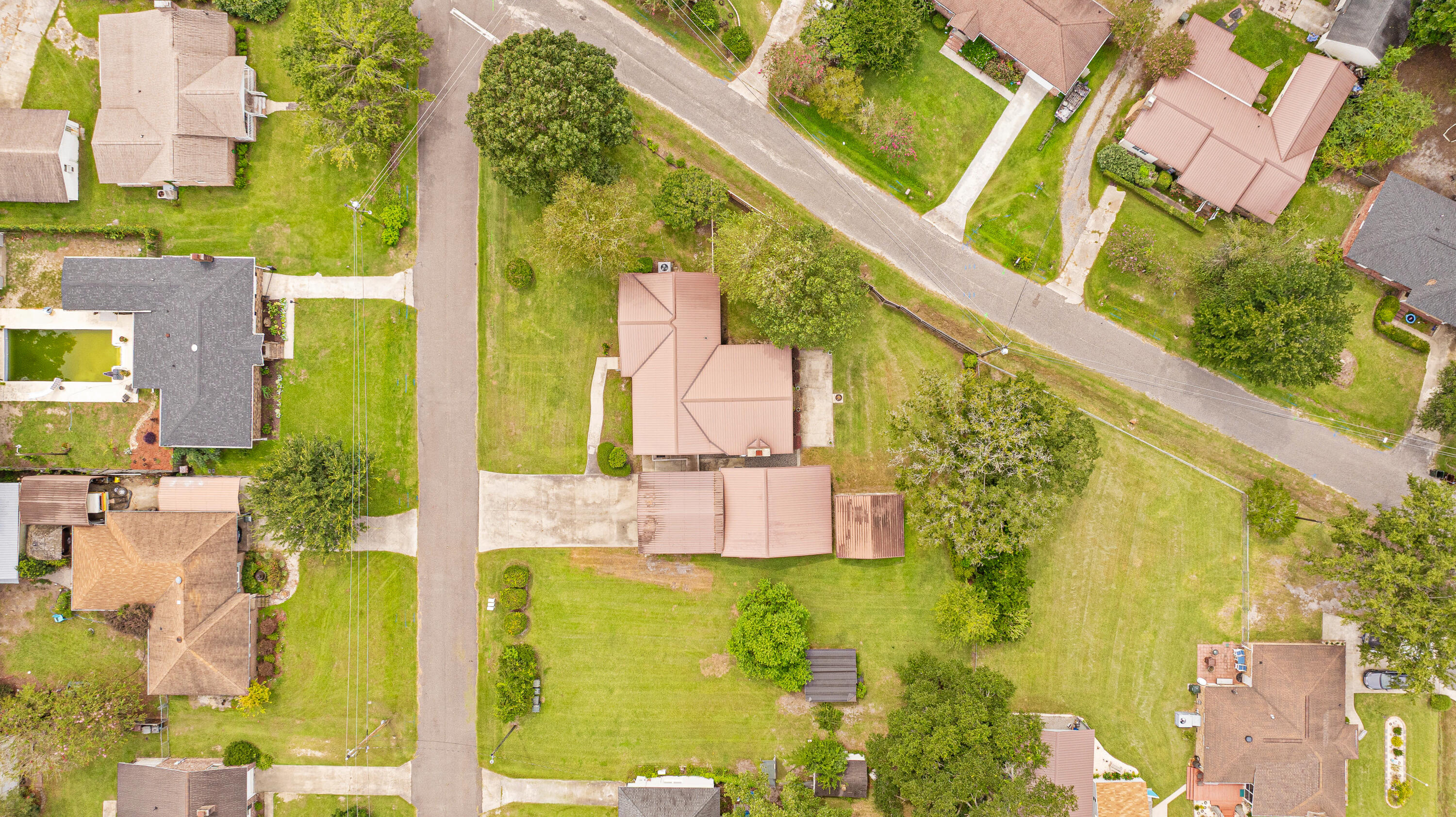 113 Center Street Moncks Corner, SC 29461 - Photo 3 of 31 aerial view 113 Center St