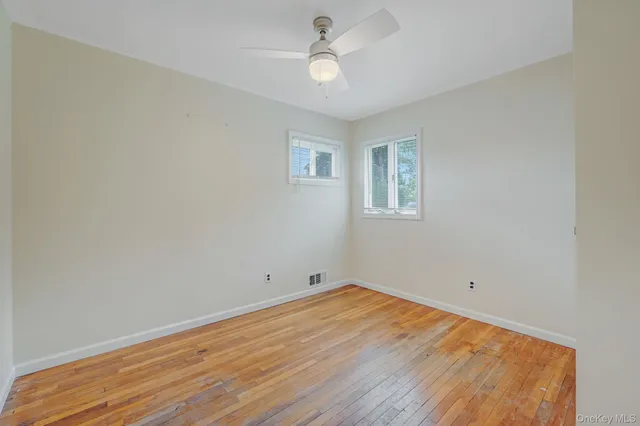 wooden floor in an empty room