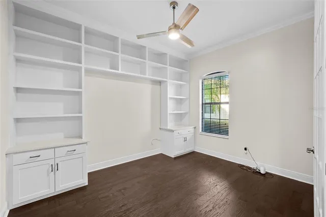 a view of a small space