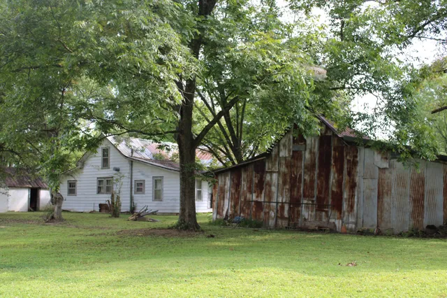 a house view with a outdoor space