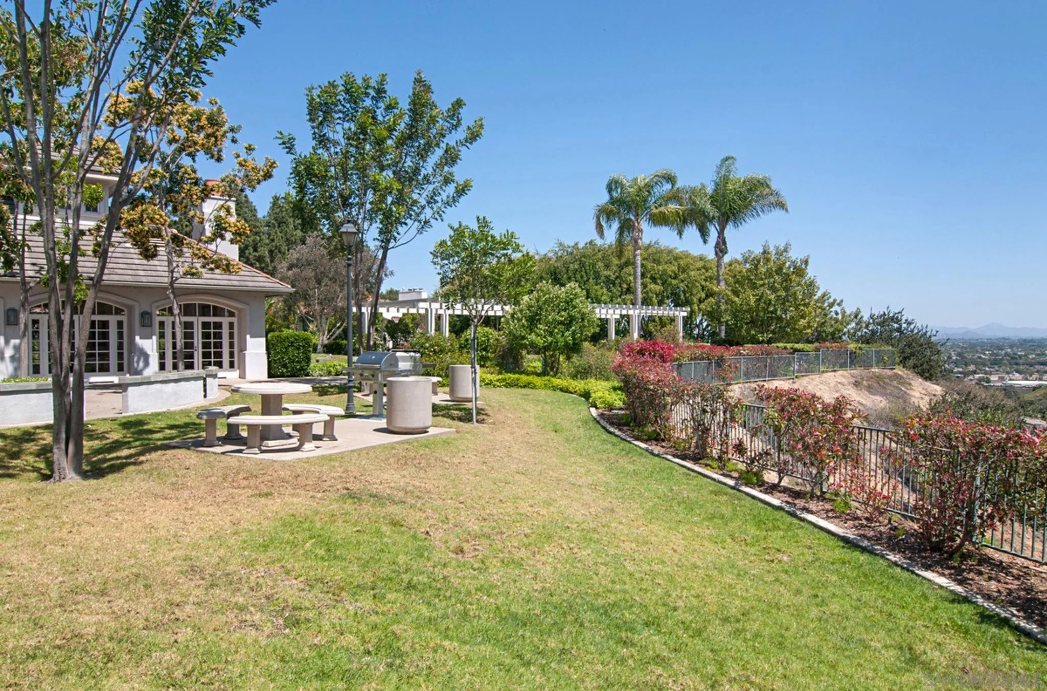 6013 Oakgate Row La Jolla, CA 92037 - Photo 49 of 50 a row of palm trees sitting in front of a house