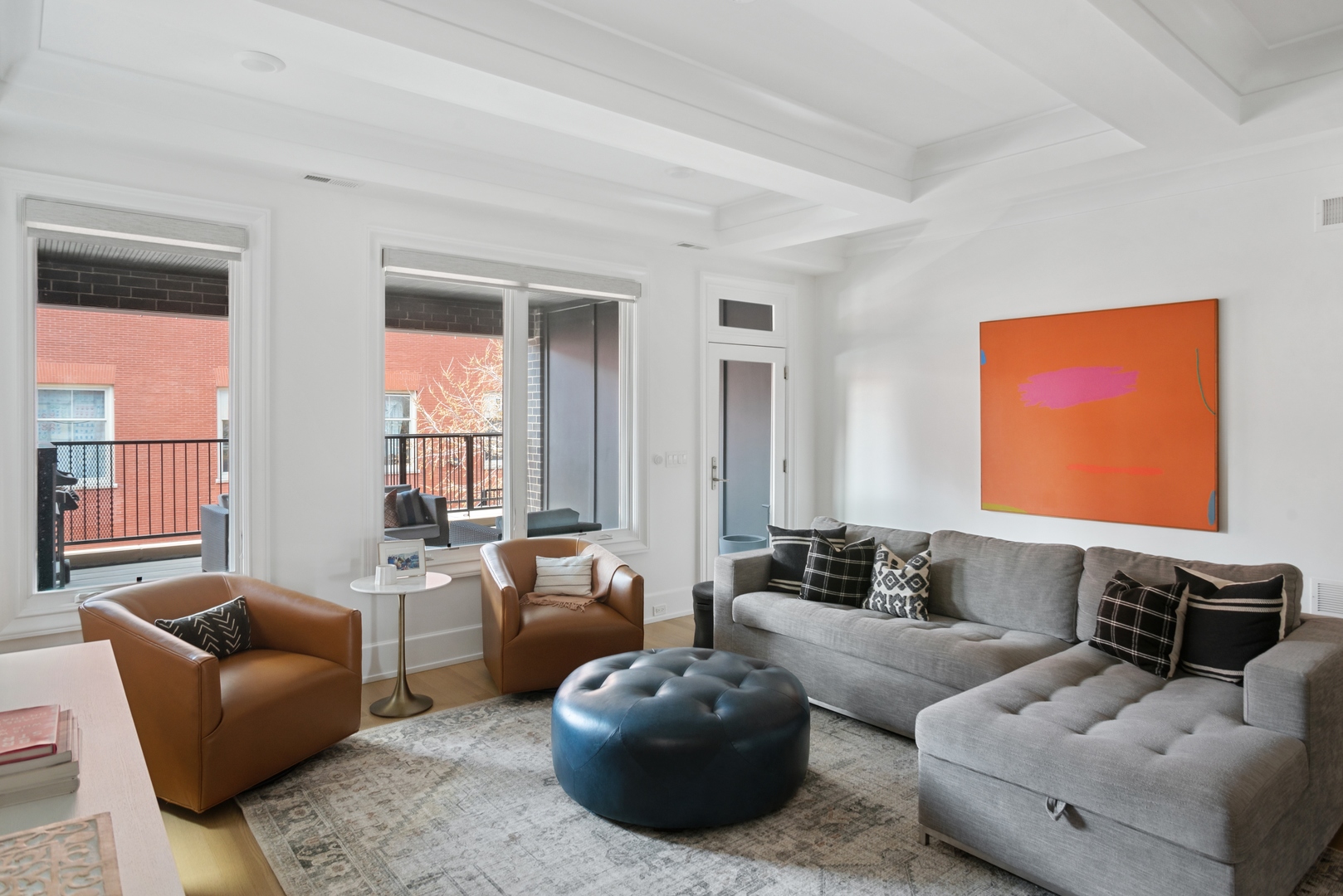 2020 North Howe Street, Unit 3S Chicago, IL 60614 - Photo 15 of 31 a living room with furniture and a large window
