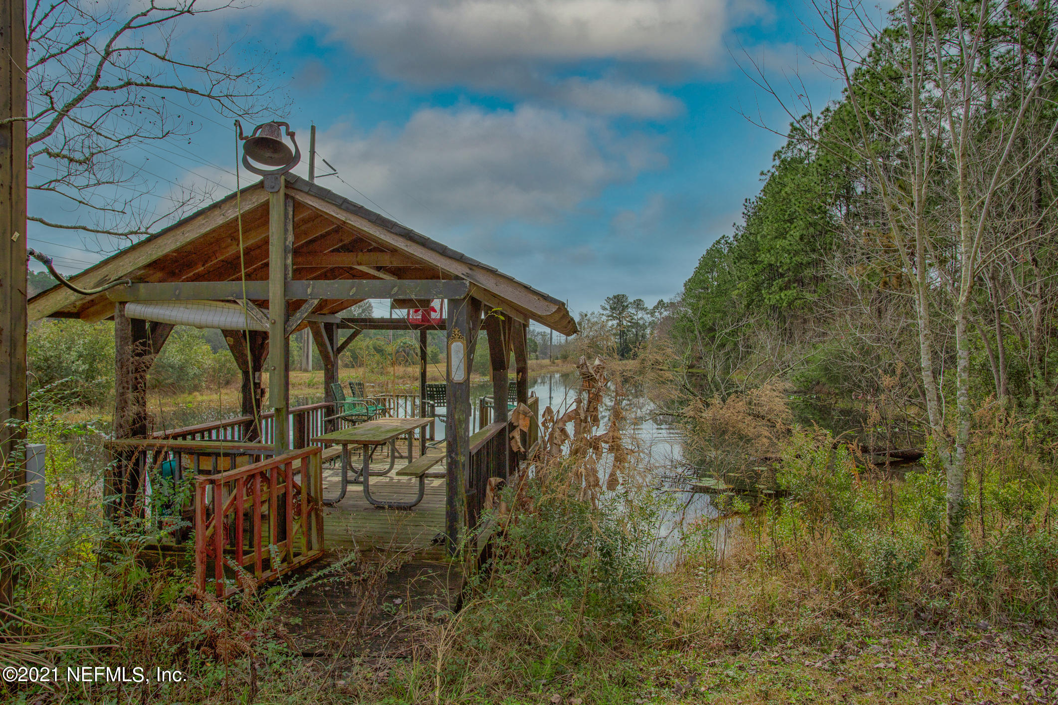 9832 Sandler Road Jacksonville, FL 32222 - Photo 6 of 19 Pond fron Gazebo