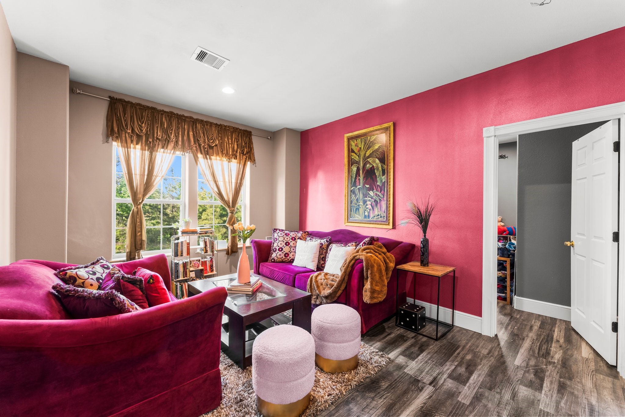 11053 Heritage Ranch Road Conroe, TX 77303 - Photo 24 of 42 a living room with furniture and a large window
