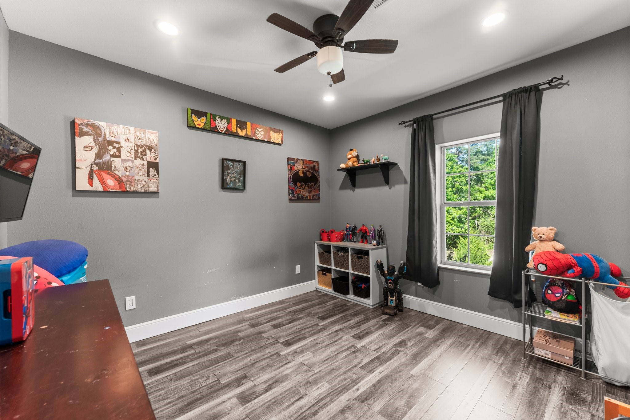11053 Heritage Ranch Road Conroe, TX 77303 - Photo 25 of 42 a bedroom with furniture and a window