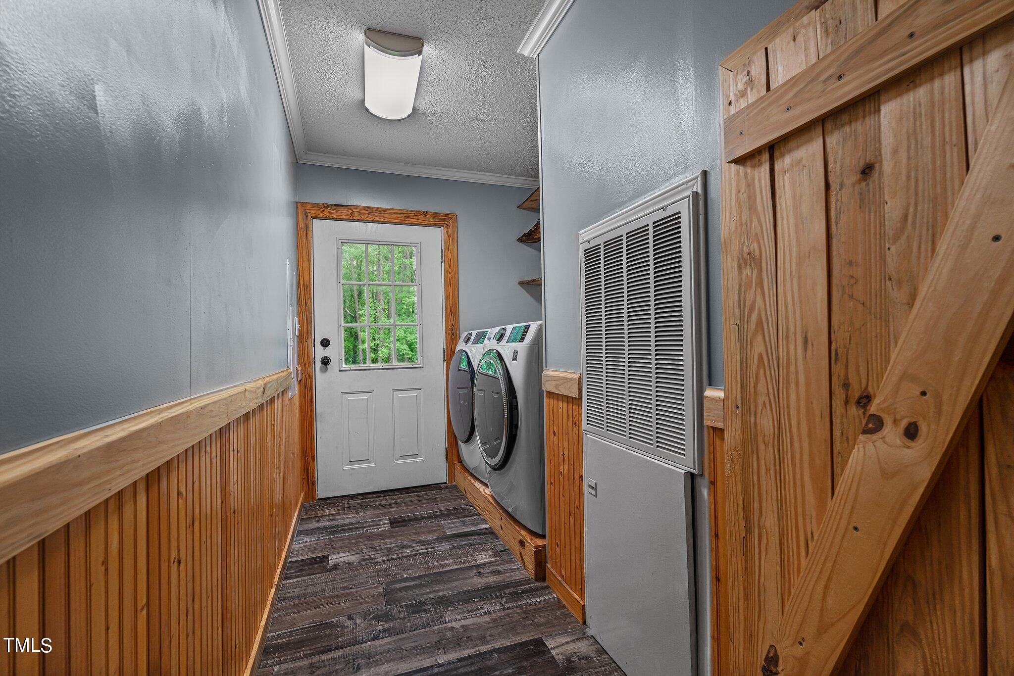 150 Box Elder Terrace Cameron, NC 28326 - Photo 15 of 23 a view of a hallway with wooden floor and staircase