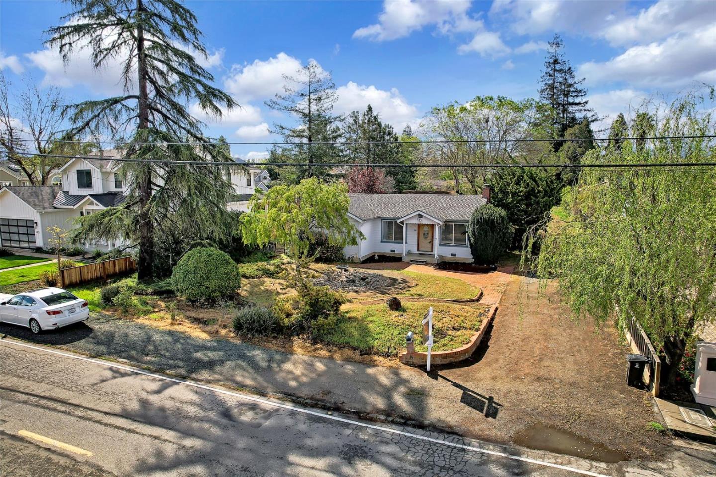679 Sleeper Avenue Mountain View, CA 94040 - Photo 16 of 51 a front view of a house with garden