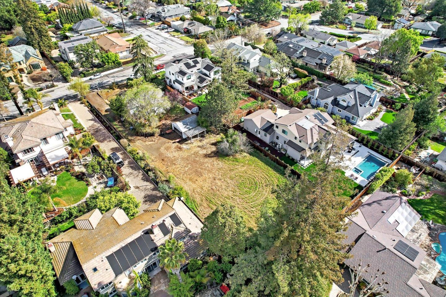679 Sleeper Avenue Mountain View, CA 94040 - Photo 29 of 51 an aerial view of residential houses with outdoor space