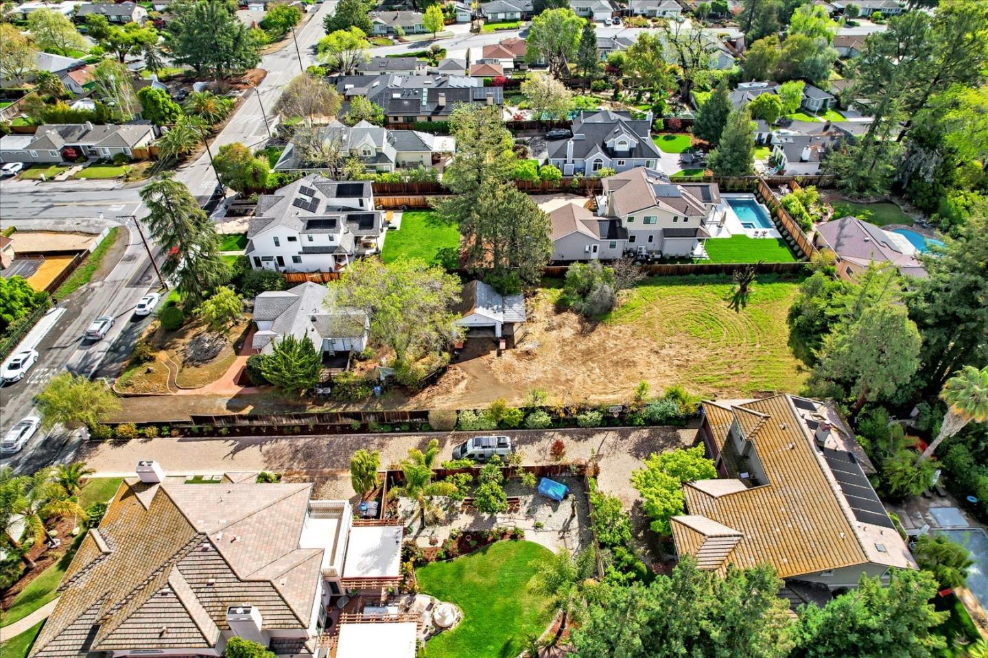 679 Sleeper Avenue Mountain View, CA 94040 - Photo 30 of 51 an aerial view of residential houses with outdoor space