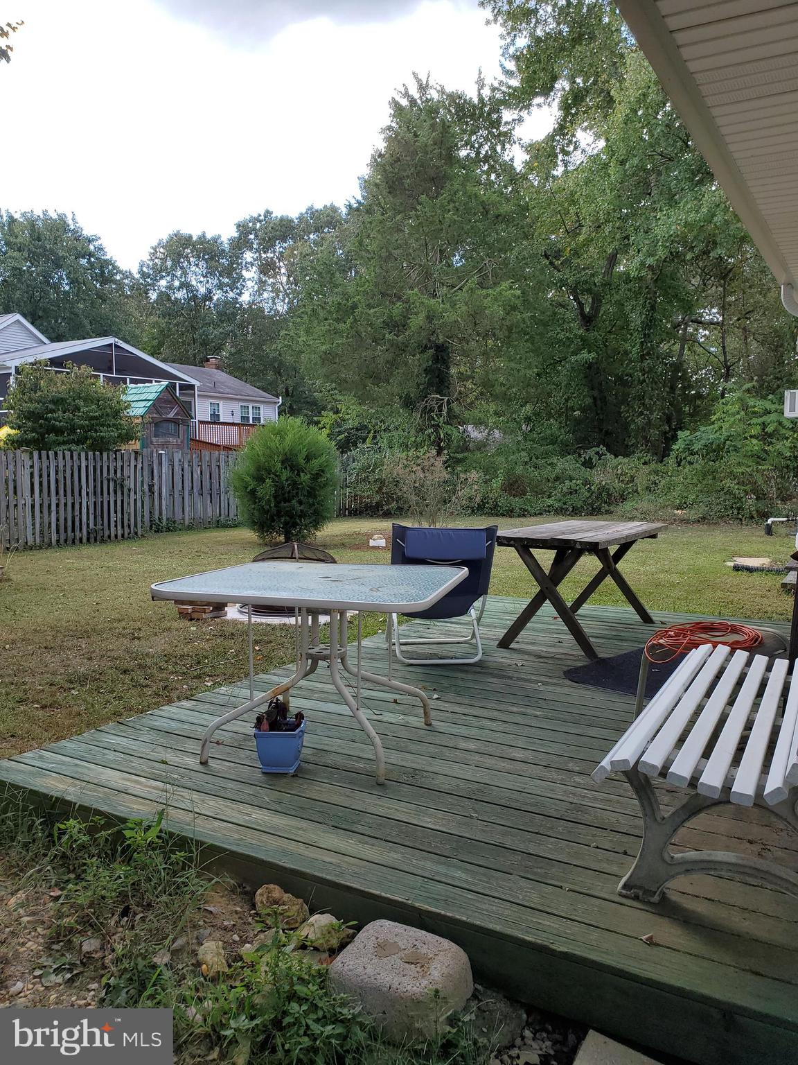 2787 Cedar Drive Riva, MD 21140 - Photo 15 of 35 Back yard deck fenced yard