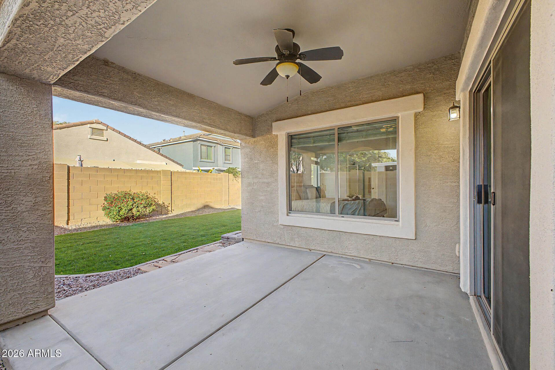 4168 East Sandy Way Gilbert, AZ 85297 - Photo 27 of 47 a view of a room with a fireplace and a window