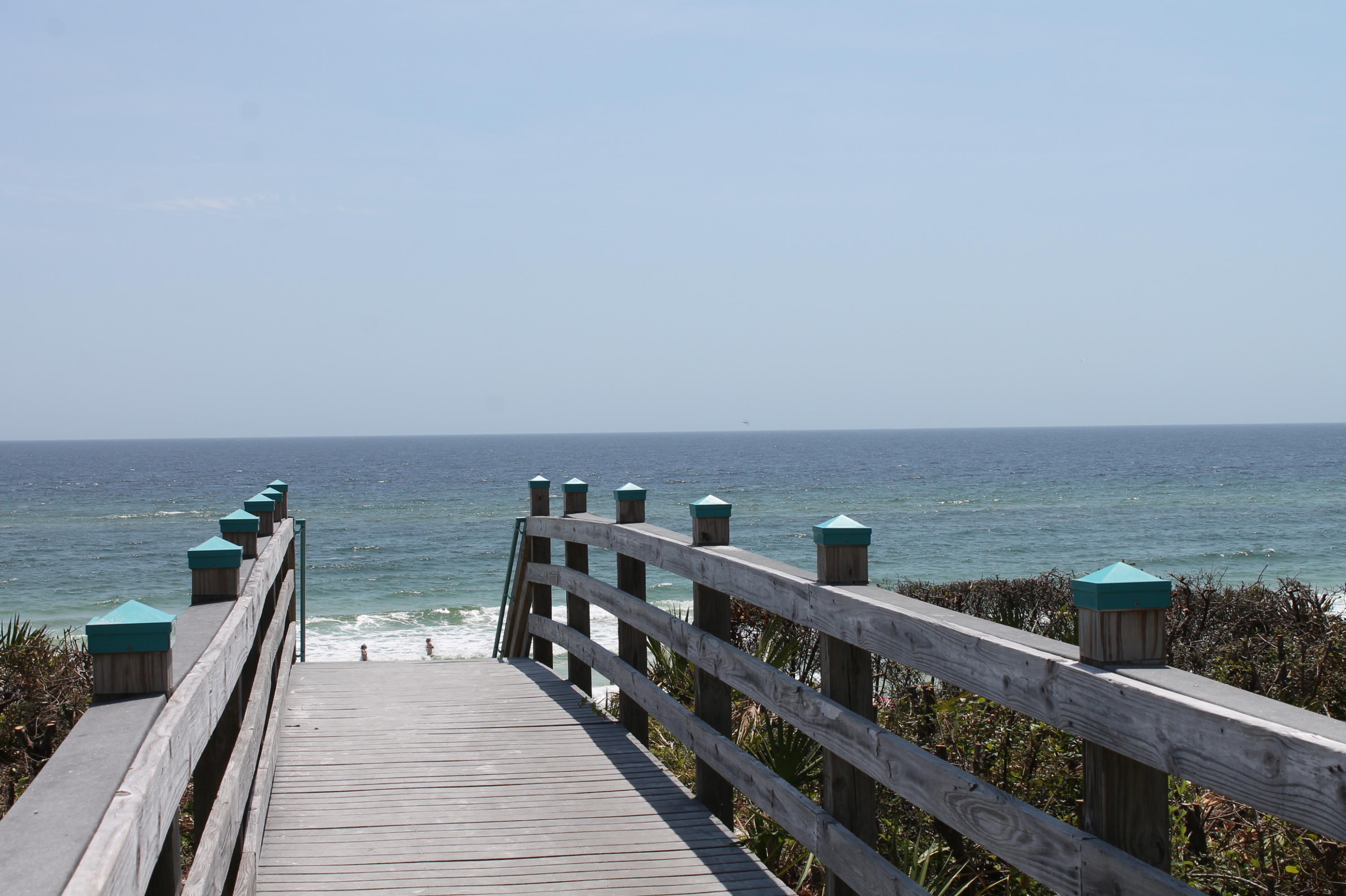 Lot 7 Lazy Day Ln Inlet Beach, Unit LOT 7 Inlet Beach, FL 32461 - Photo 11 of 12 a view of roof deck with wooden floor and ocean view