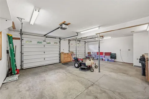 a view of a storage in a room