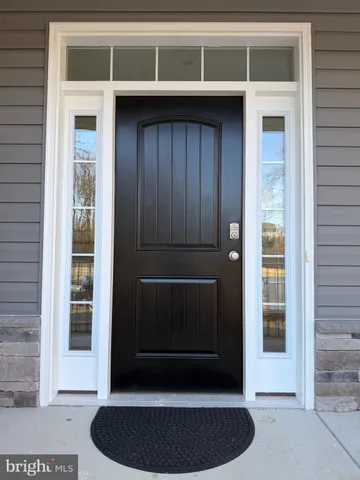 a view of front door