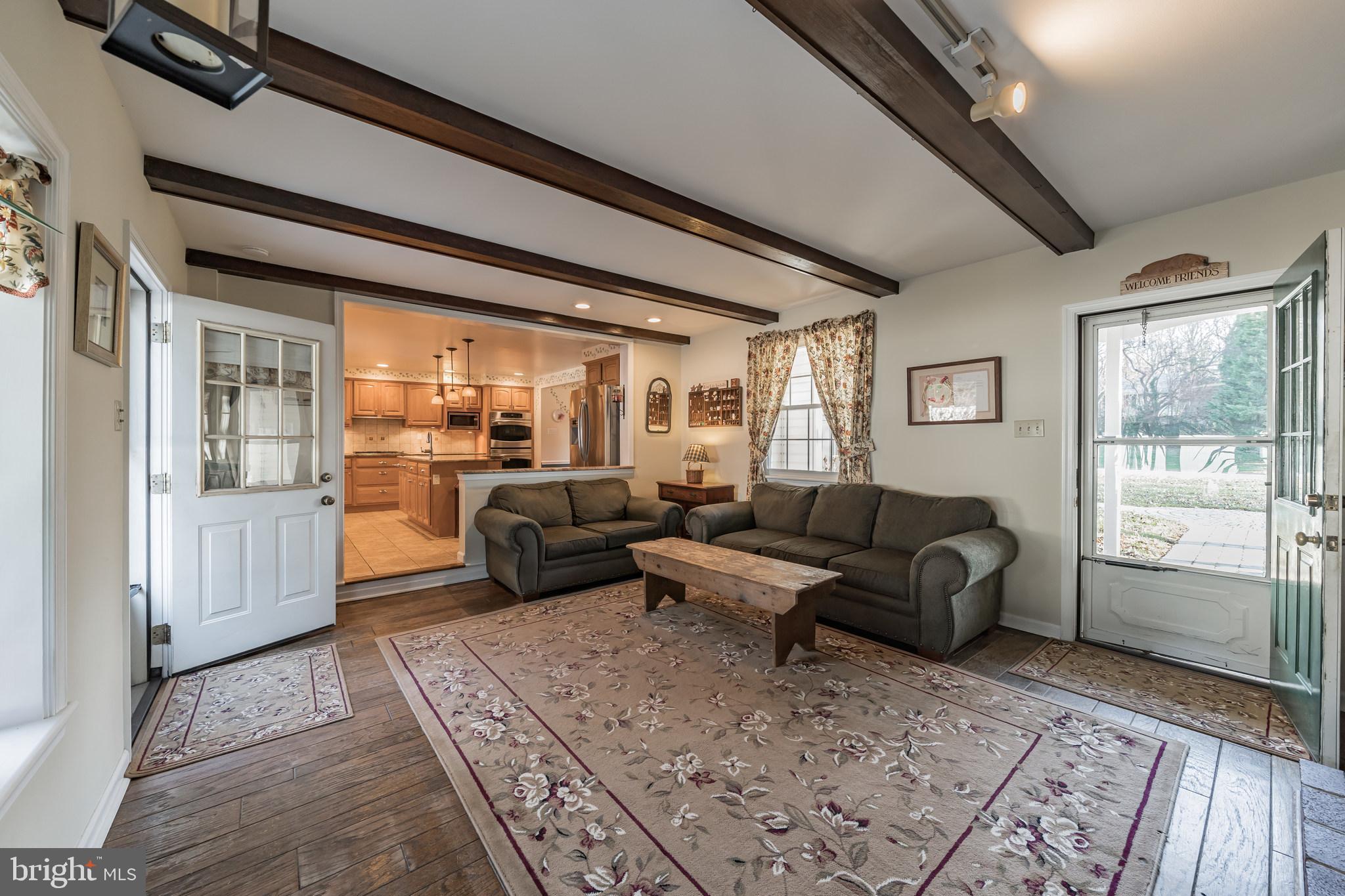 864 Nathan Hale Road Berwyn, PA 19312 - Photo 11 of 30 Cozy Family Room Adjoining Kitchen