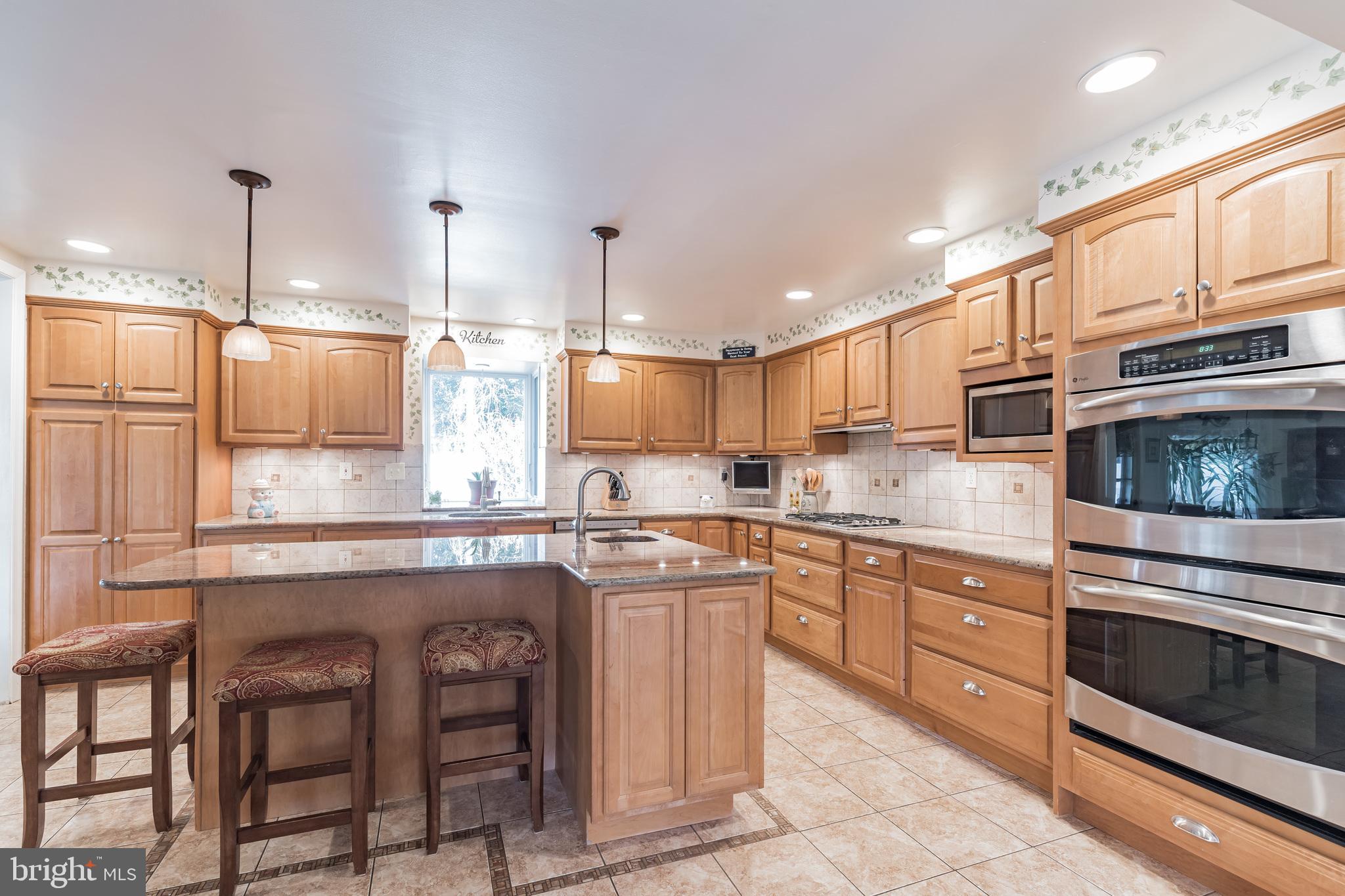 864 Nathan Hale Road Berwyn, PA 19312 - Photo 9 of 30 Wood Cabinets and Granite Counters - Box Window