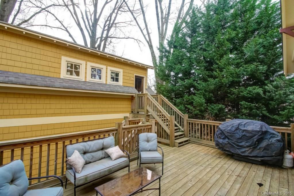 521 Grandin Road Charlotte, NC 28208 - Photo 21 of 23 a view of a roof deck with couches