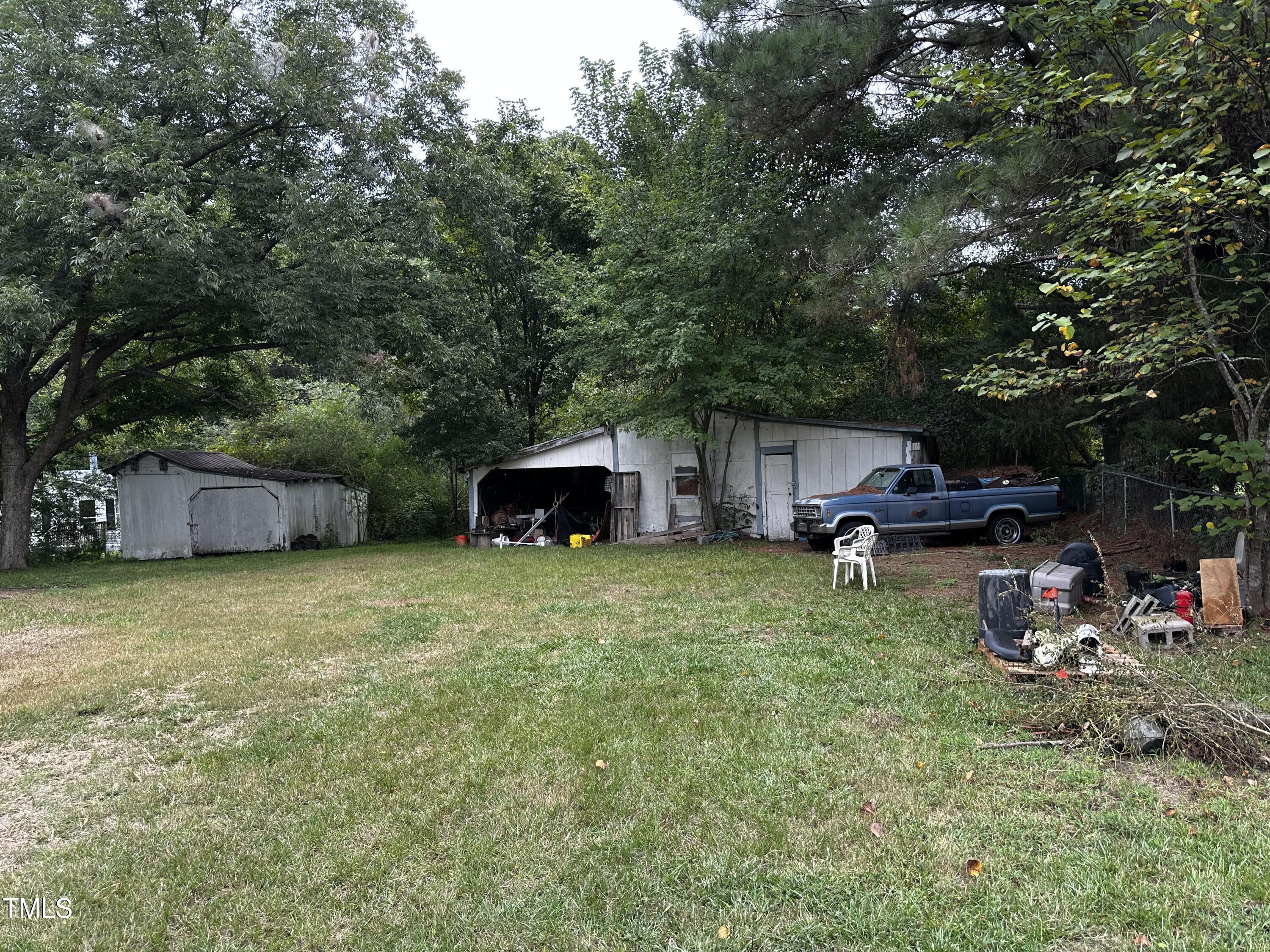 8317 Kennebec Road Willow Spring, NC 27592 - Photo 4 of 5 Large Shed