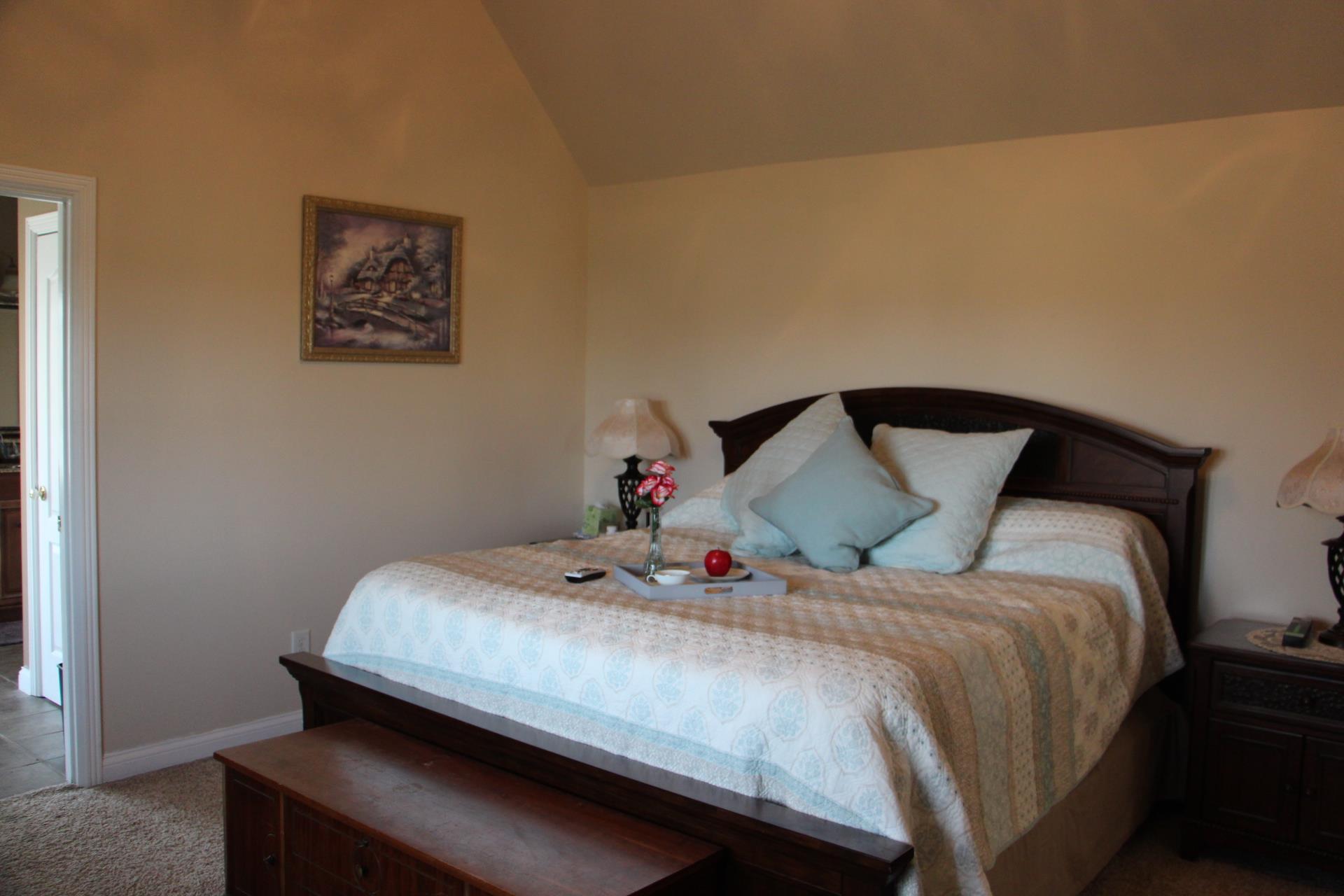 4373 Oregon Road Springfield, TN 37172 - Photo 11 of 18 a bedroom with a bed and a painting on the wall