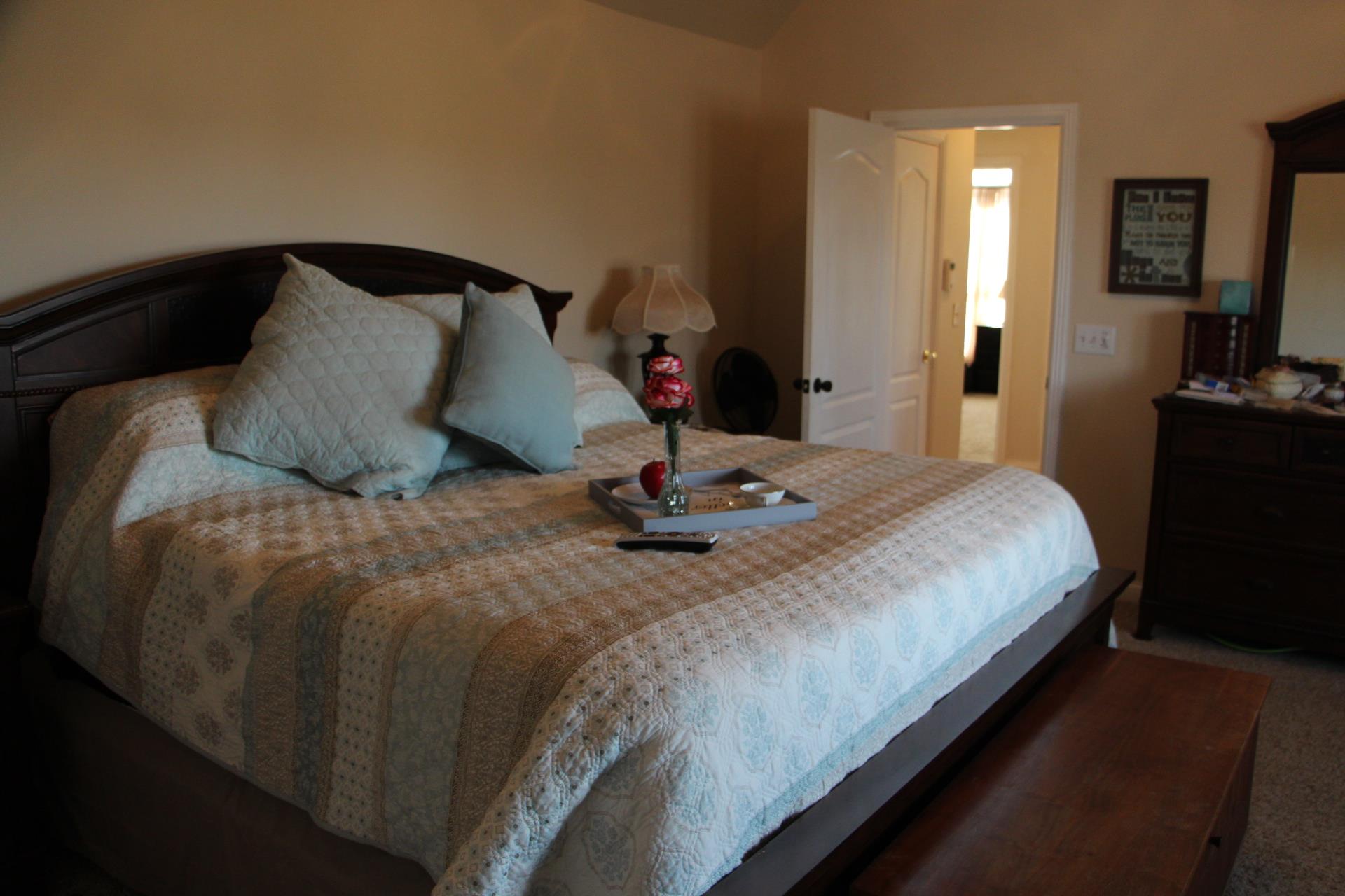 4373 Oregon Road Springfield, TN 37172 - Photo 12 of 18 a bed sitting in a bedroom and mirror