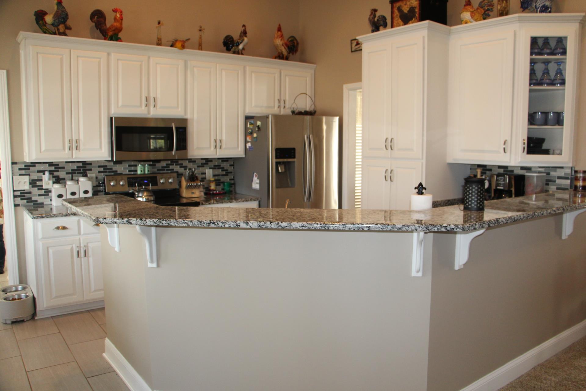 4373 Oregon Road Springfield, TN 37172 - Photo 8 of 18 a kitchen with stainless steel appliances a refrigerator and a sink