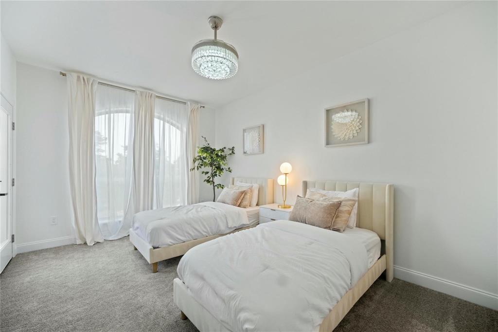 6230 Dewitt Street Sachse, TX 75048 - Photo 16 of 21 Bedroom featuring carpet floors and baseboards