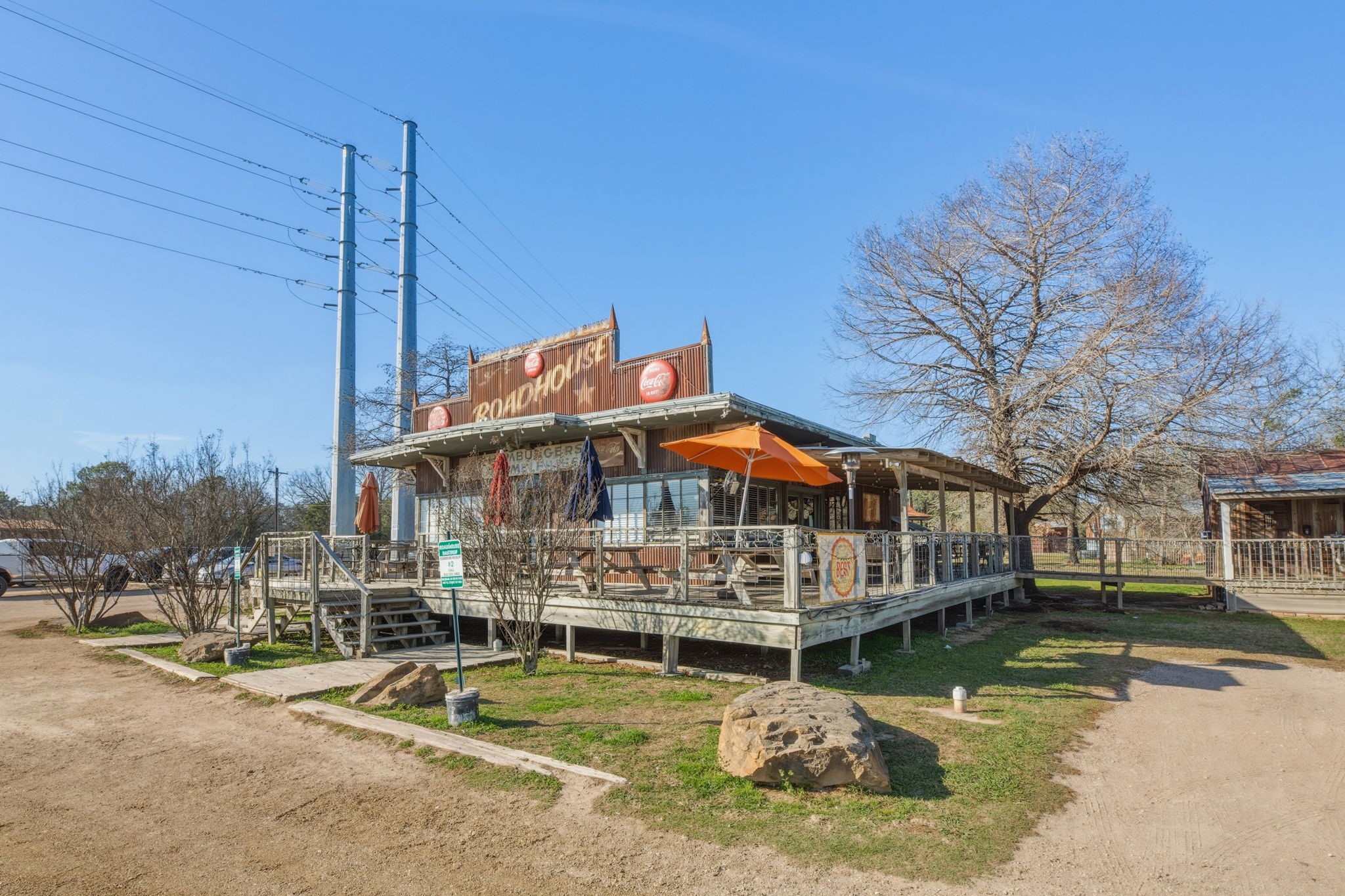 278 Porter Road Bastrop, TX 78602 - Photo 32 of 32 Just one of the many popular restaurants in the local area! Best of both worlds ~ quiet and serene but still close enough for "city life"