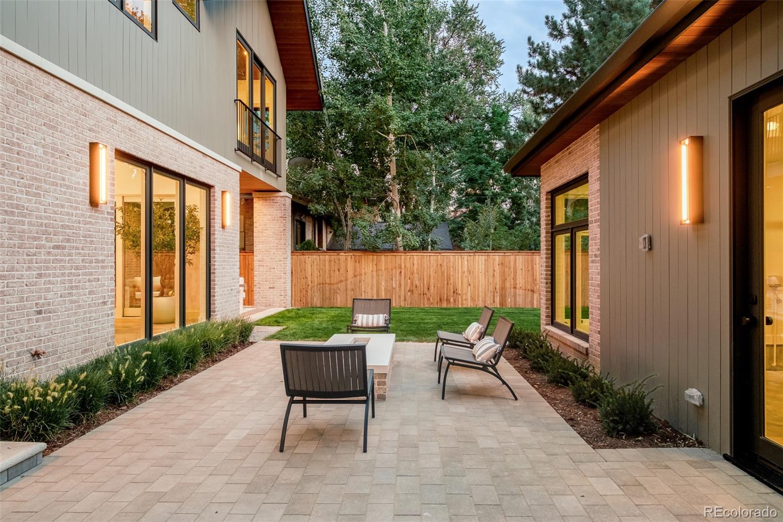 1253 South High Street Denver, CO 80210 - Photo 38 of 46 a garden view with a seating space